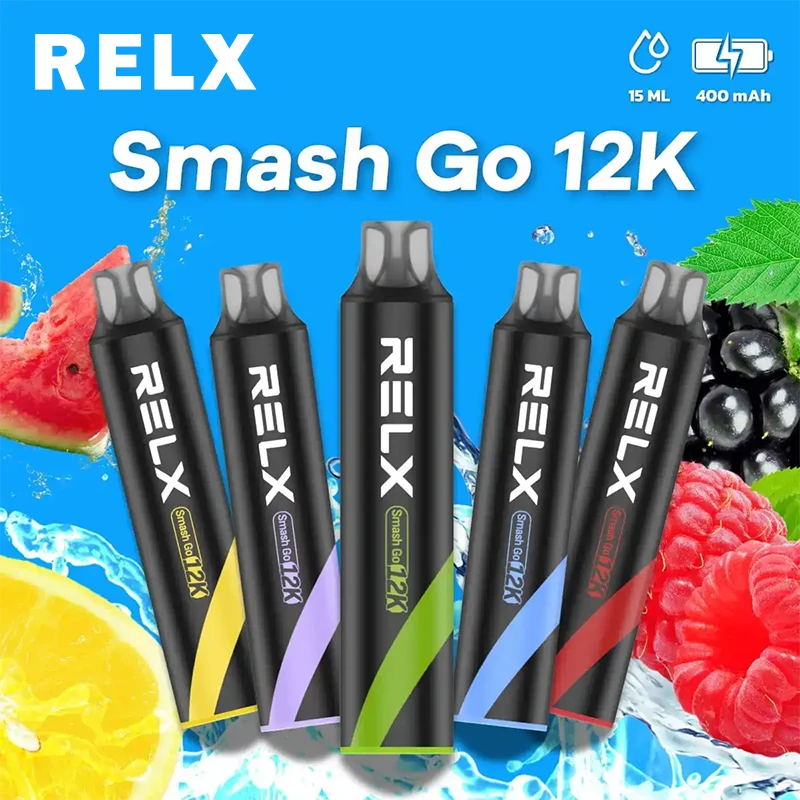 RELX 悅刻 Smash Go 12000 小黑條一次性電子煙